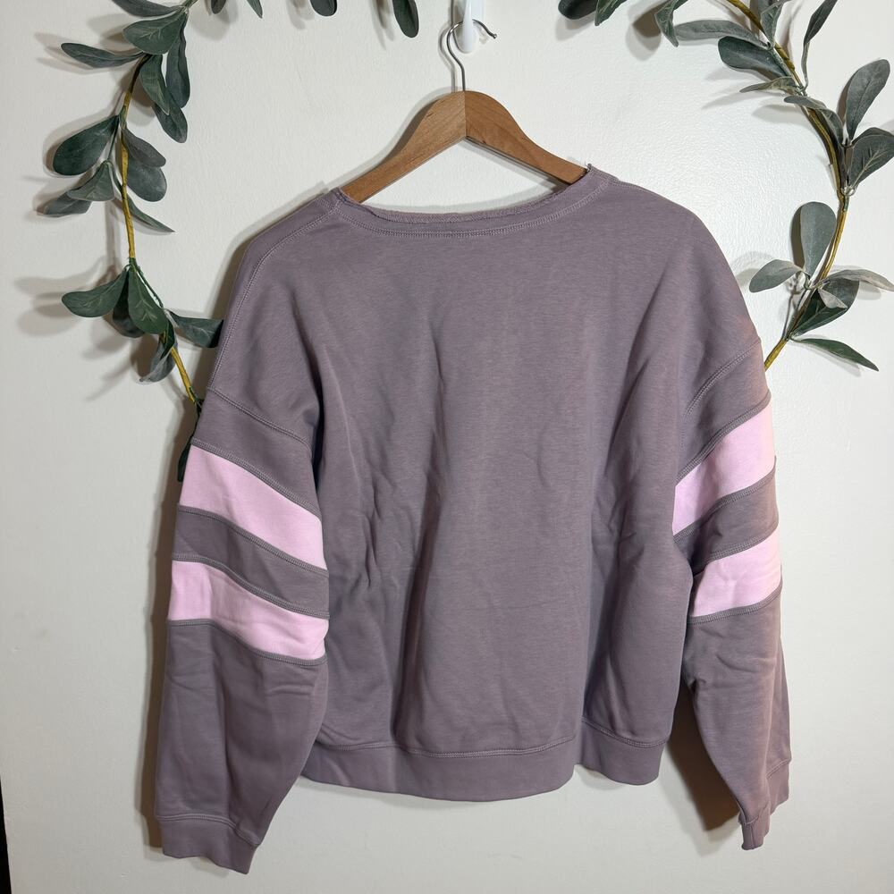 NWT Nike Mauve Club Fleece Oversized V Neck Sweatshirt - Picture 5 of 5